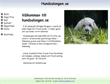 Tablet Screenshot of hundsalongen.se